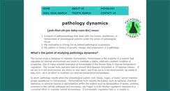 Desktop Screenshot of pathology-dynamics.org